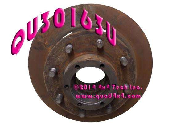 QU30163U 1st Design Used 1971-1977.5 Hub and Rotor Assembly Torque King 4x4