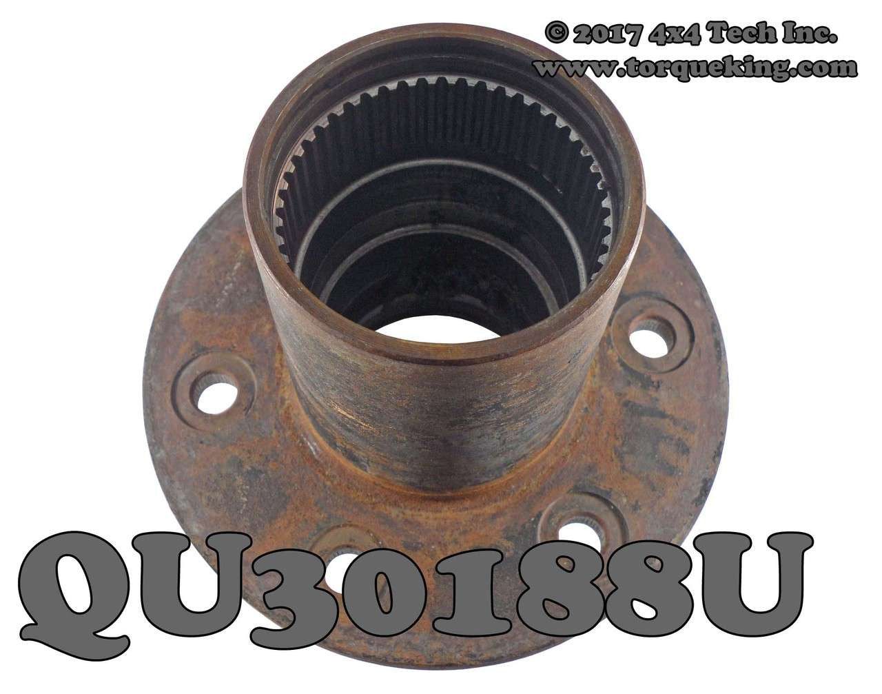 QU30188U Used 1971-1977.5 GM 1/2 ton 4x4 Front Disc Brake Wheel Hub Torque King 4x4