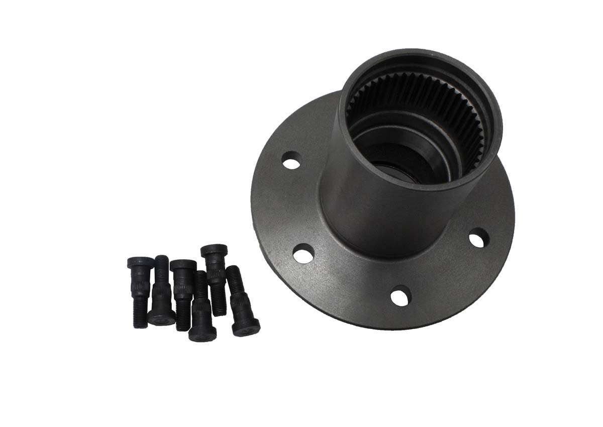 パーツ KINGU QU30191 6-Hole Front Wheel Hub for Dana 44 and GM 10 Bolt