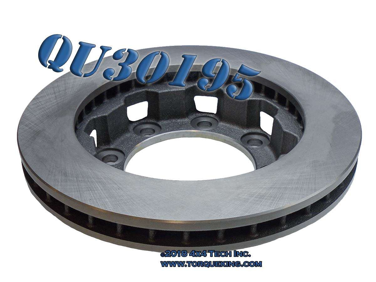 QU30195 Front Brake Rotor for 1971-1991 3/4 Ton 4x4 Trucks Torque King 4x4