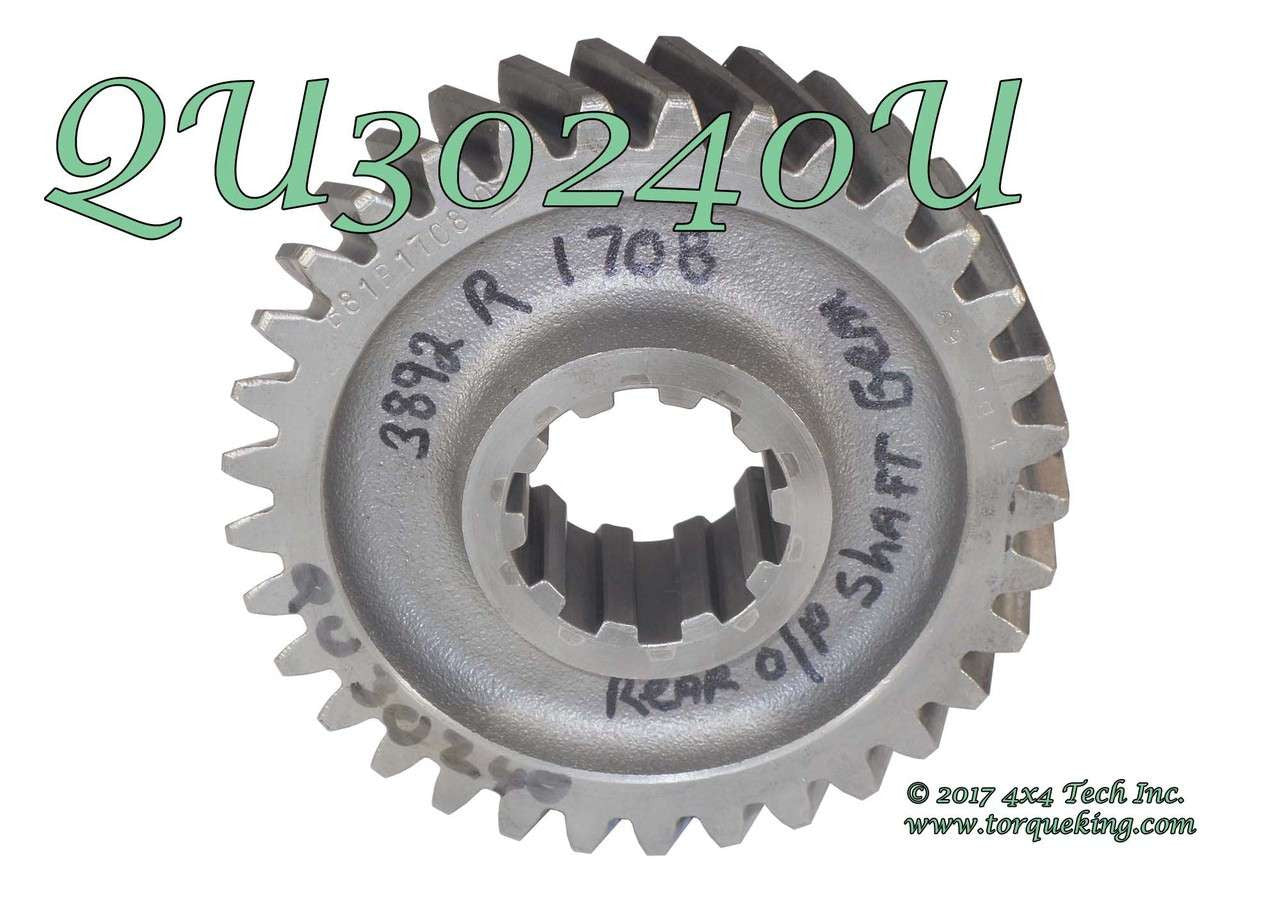 QU30240U Used 33 Tooth, 10 Spline Output Drive Gear Torque King 4x4