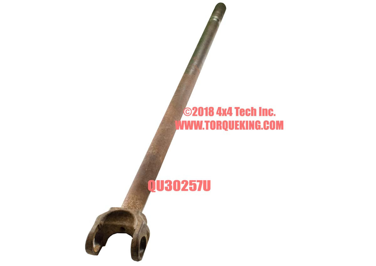 QU30257U Used Left 30 Spline Inner Axle Shaft for GM 10 Bolt Front Axles Torque King 4x4