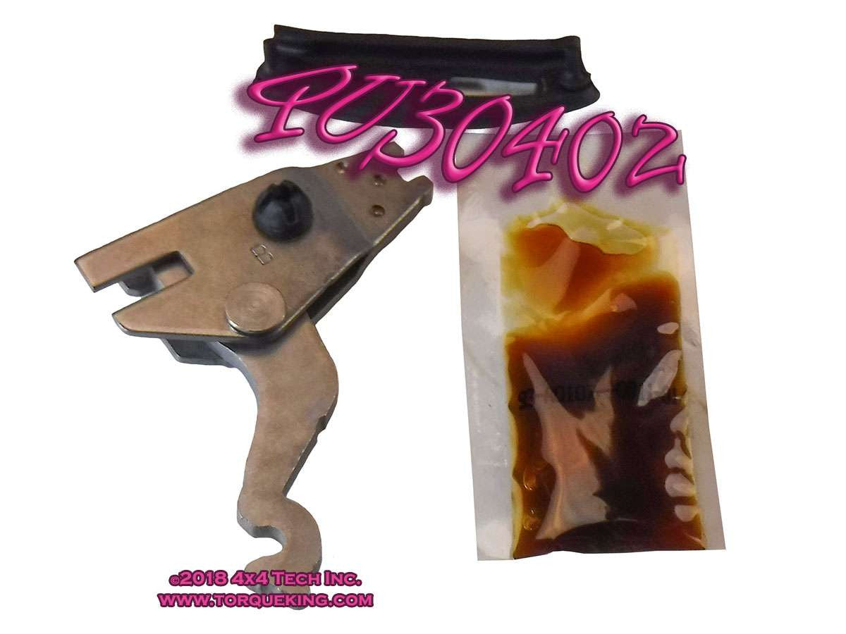 QU30403 SRW Rear Parking Brake Shoe Lever Kit for 2011-2018 GM 11.5" Torque King 4x4