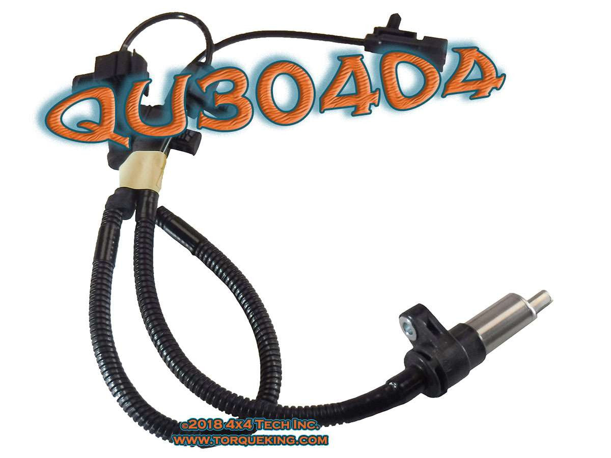 QU30404 SRW Rear ABS Wheel Speed Sensor for 2011-2014 GM 11.5" Torque King 4x4