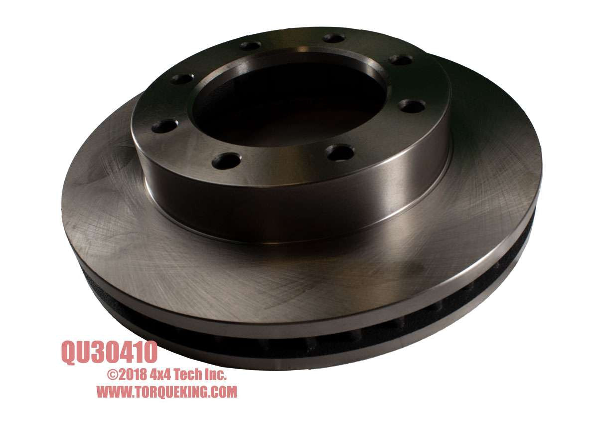 QU30410 Front Brake Rotor for DRW Chevy, GMC, and Dodge 1 Ton 4x4s Torque King 4x4