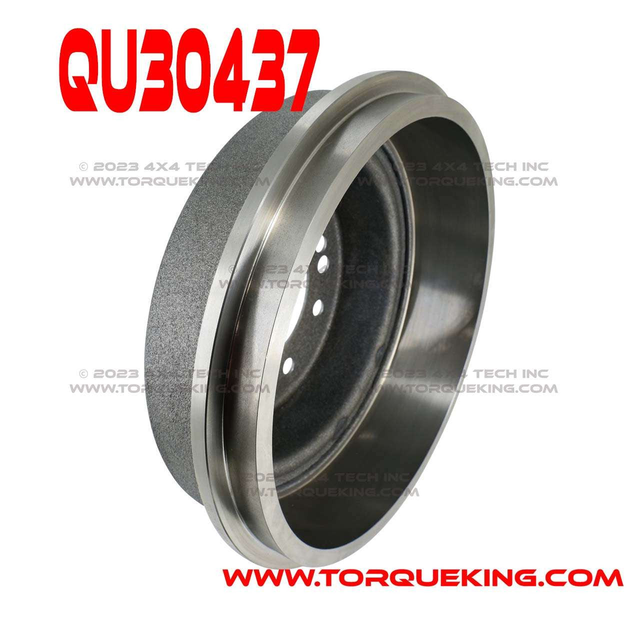 QU30437 8 Bolt Rear Drum for 71-72 GM Dana 60 Full Float Rear Axles Torque King 4x4