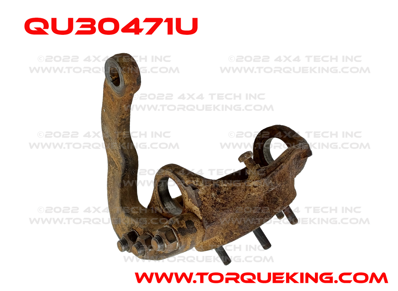QU30471U Used 71-72 GM Bare Left Steering Knuckle with Steering Arm Torque King 4x4