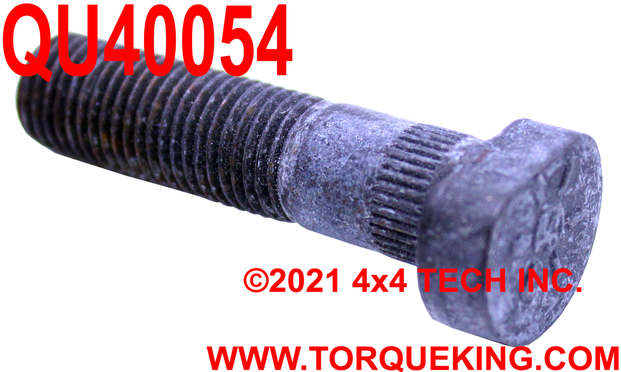 QU40054 3/8" SAE x 1-1/2" Long Front Spindle to Knuckle Bolt Torque King 4x4