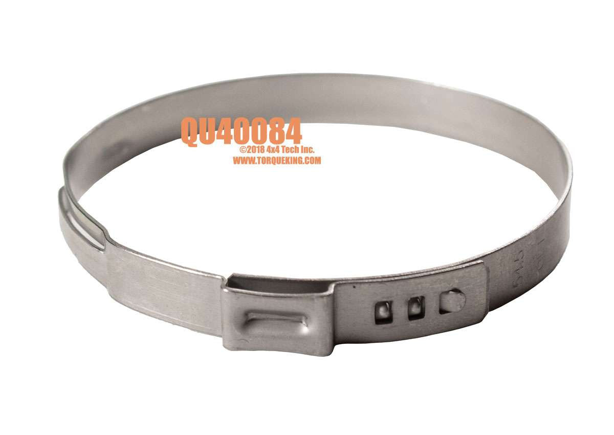 スラング　フッド QU40084 Large Stainless Steel Driveshaft Boot Clamp