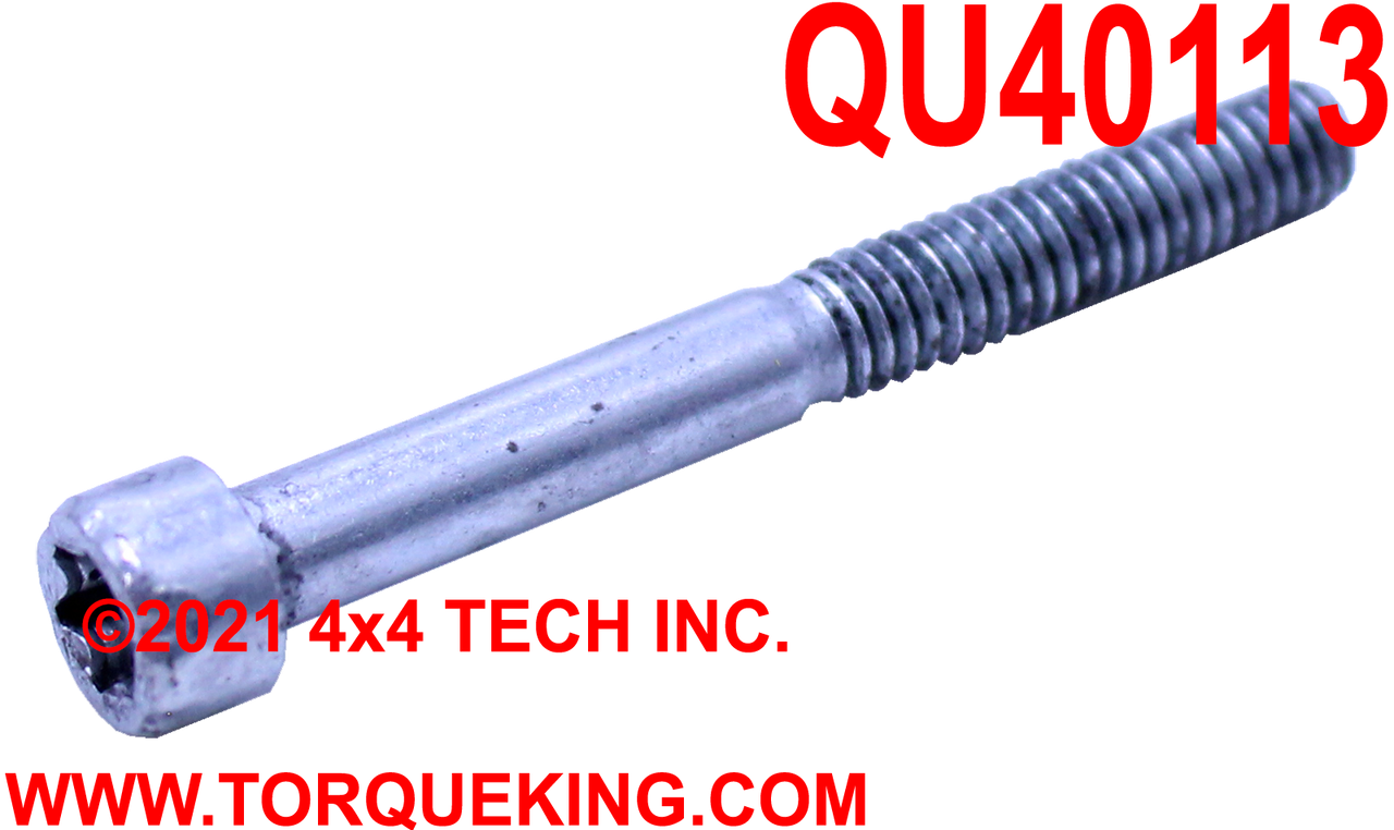 QU40113 Torx® Hub Screw for Warn® Dana 50 and Dana 60 Hub-Locks Torque King 4x4