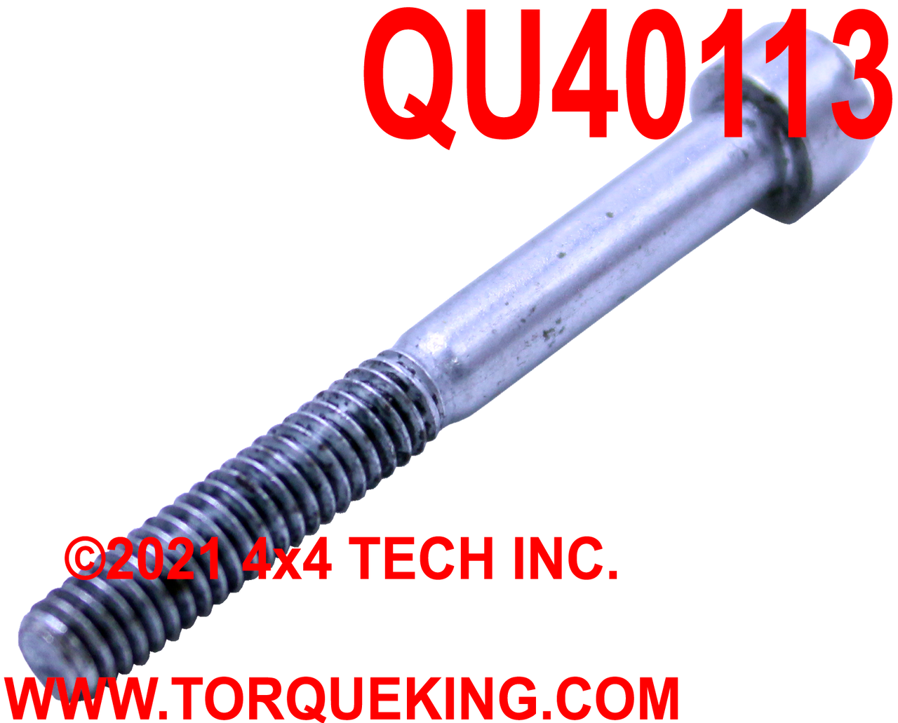 QU40113 Torx® Hub Screw for Warn® Dana 50 and Dana 60 Hub-Locks Torque King 4x4