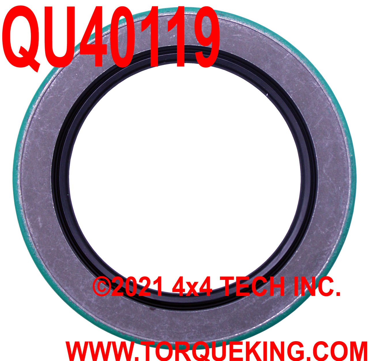 QU40119 OEM 4x4 Front Wheel Seal for Dana 50IFS, Dana 60/61 and Dana 70 Axles. Also Fits Jeep D70 Torque King 4x4