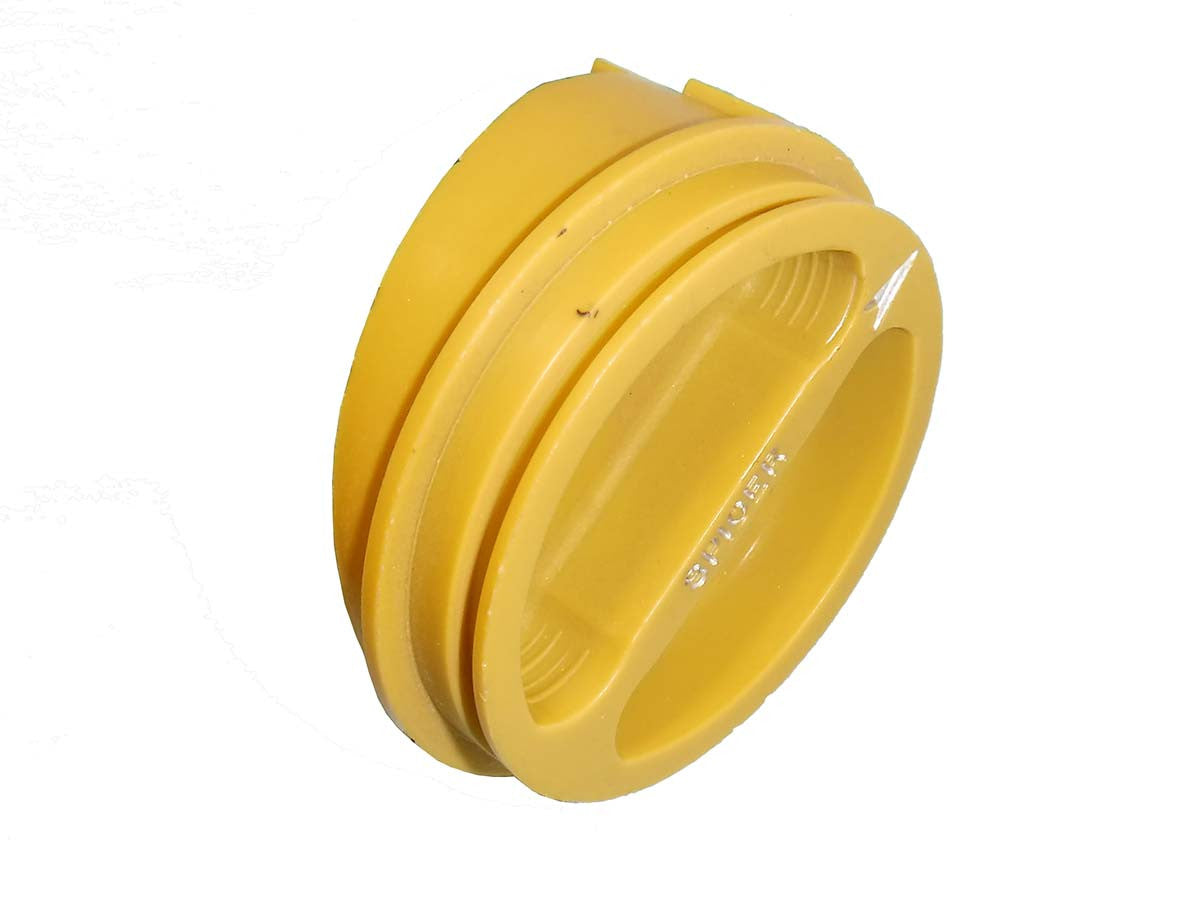 QU40151 Yellow Dana 60 Spicer Hub Dial or Knob for 1977-1981 GM Torque King 4x4