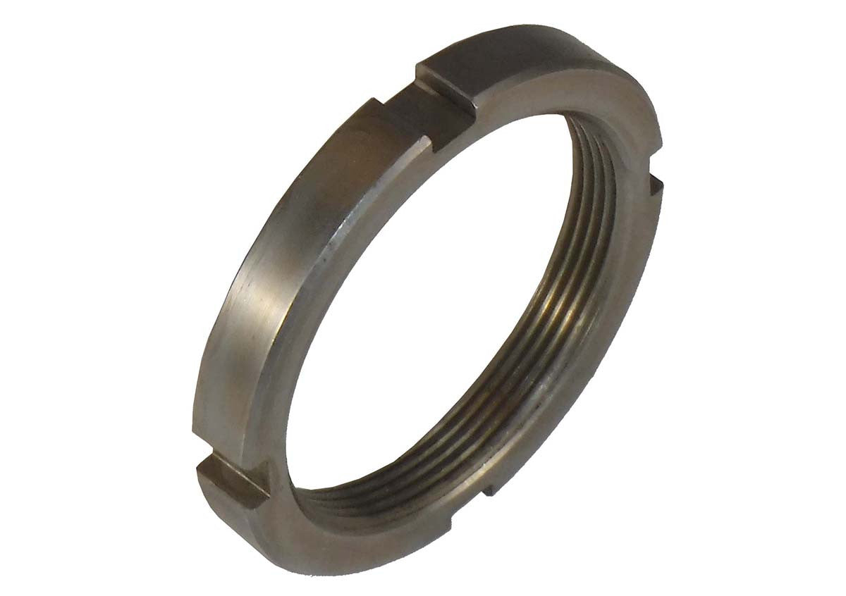 QU40163 Dana 50 and 60 Round 4-Slot Outer Spindle Nut