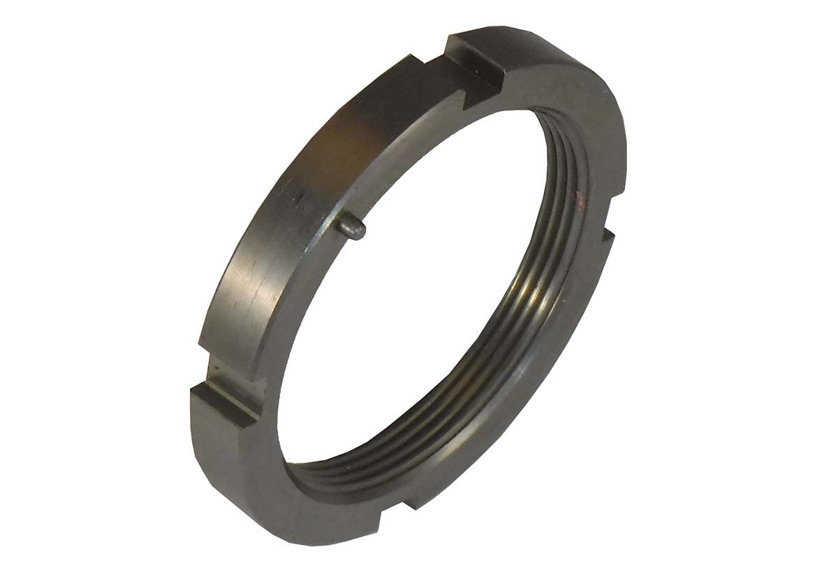 QU40166 Dana 50, Dana 60 4 Slot Front Inner Spindle Nut with Pin Torque King 4x4