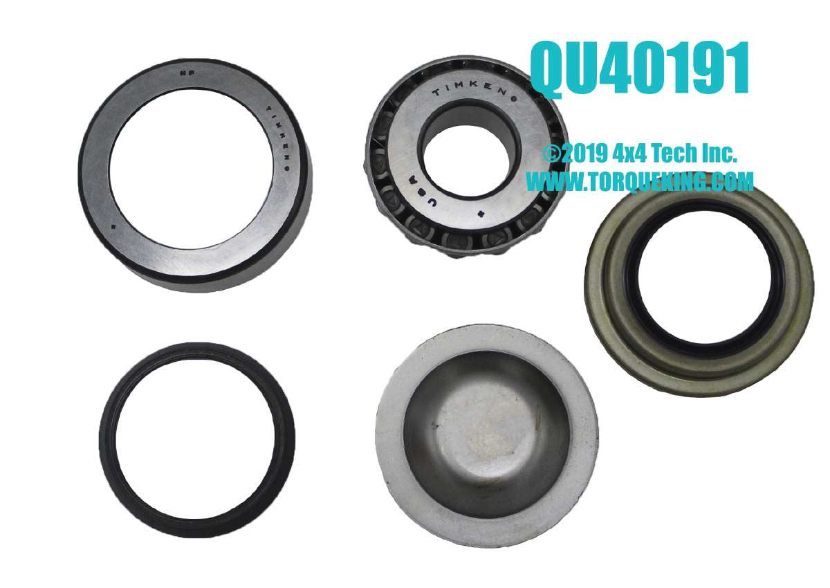 QU40191 Dana 60 Lower King Pin Bearing and Seal Kit Torque King 4x4