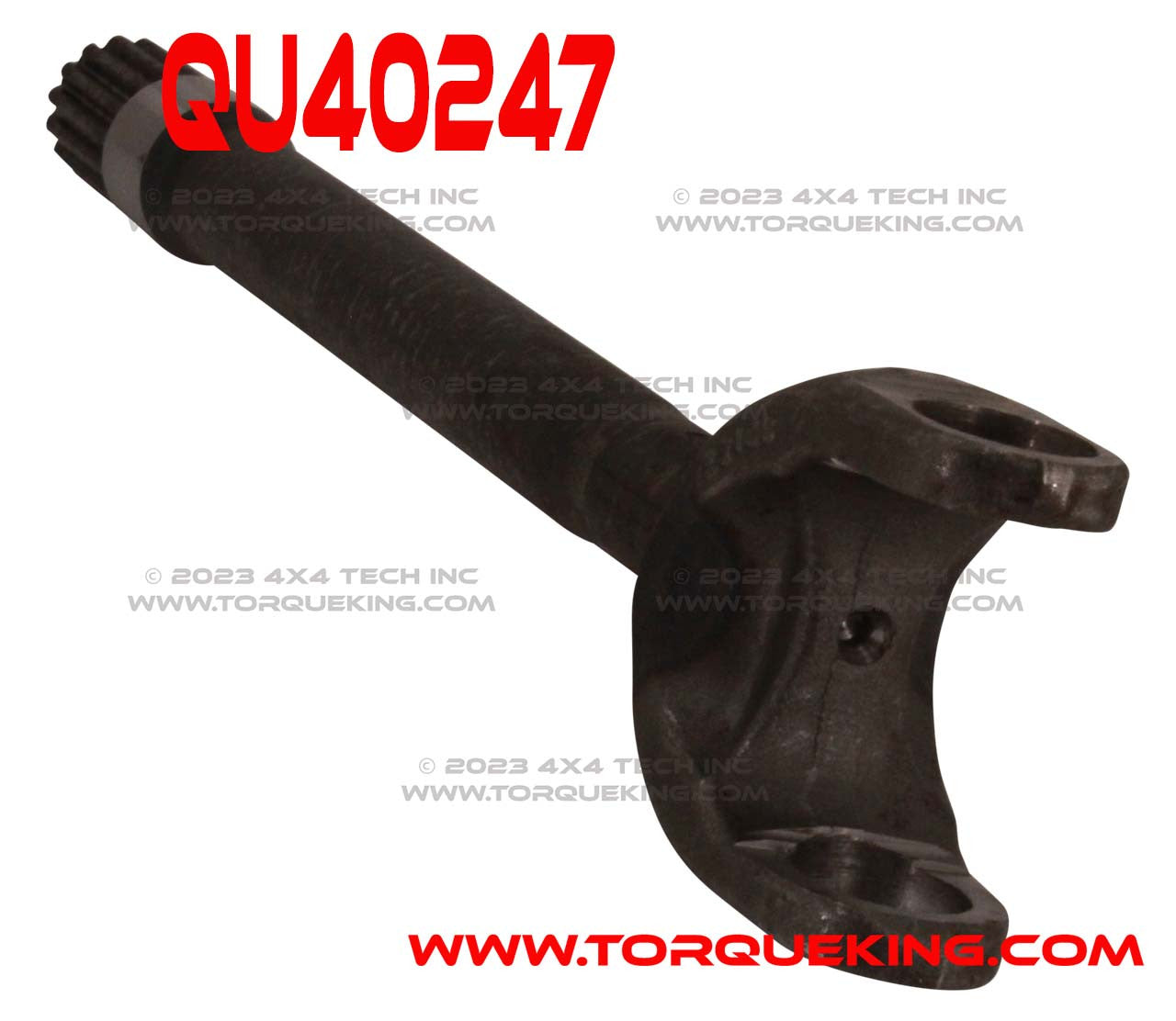 QU40247 Right Inner Axle Shaft for 1994-1999 Dodge Dana 60 Torque King 4x4