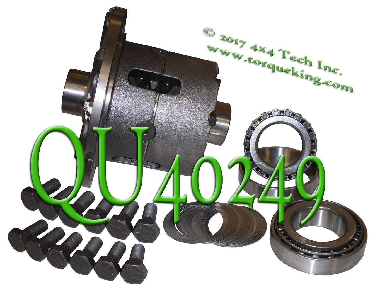 QU40249 Dana 80 3.54 Trac-Lok Limited Slip Diff Case Assembly Kit Torque King 4x4