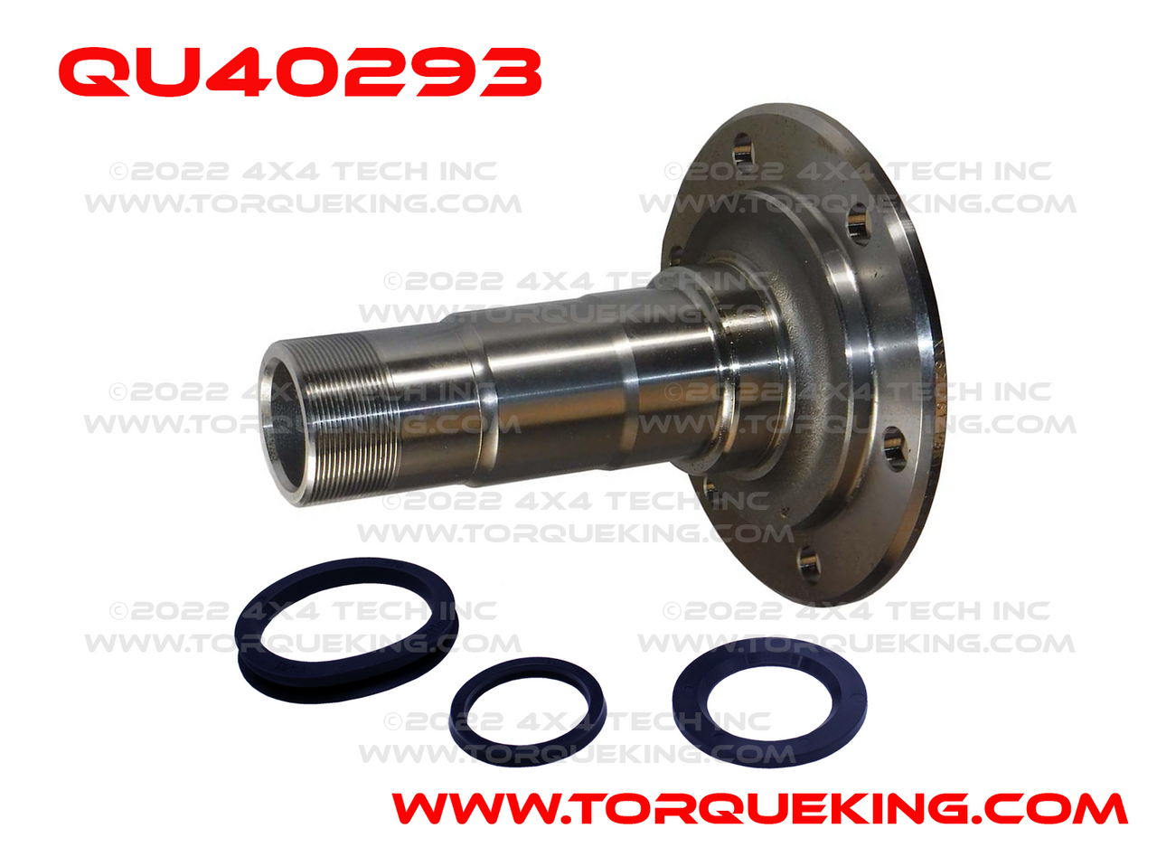 QU40293 Dana 60 Front Spindle Kit 1975-1993 Dodge and 1977-1991 GM Torque King 4x4
