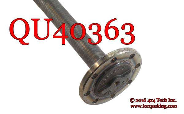 QU40363 Dana 80 39" Long Rear Axle Shafts for 94-02 Ram 3500 DRW Pickup Torque King 4x4