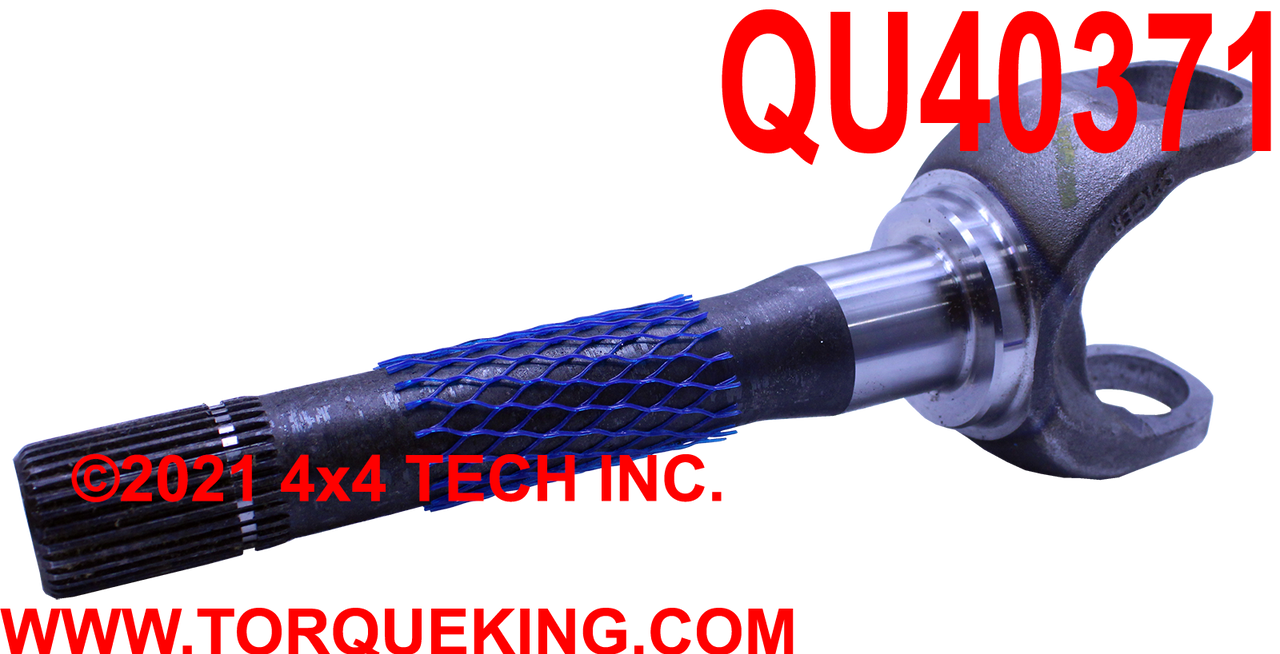 QU40371 Dana 60 Outer Axle Shaft for 1988.5-1997 Ford F350 4x4 Torque King 4x4