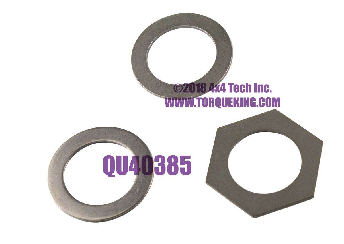 QU40385 3 Piece Outer Axle Shaft Thrust Washer Kit for 1999-05 Ford Torque King 4x4