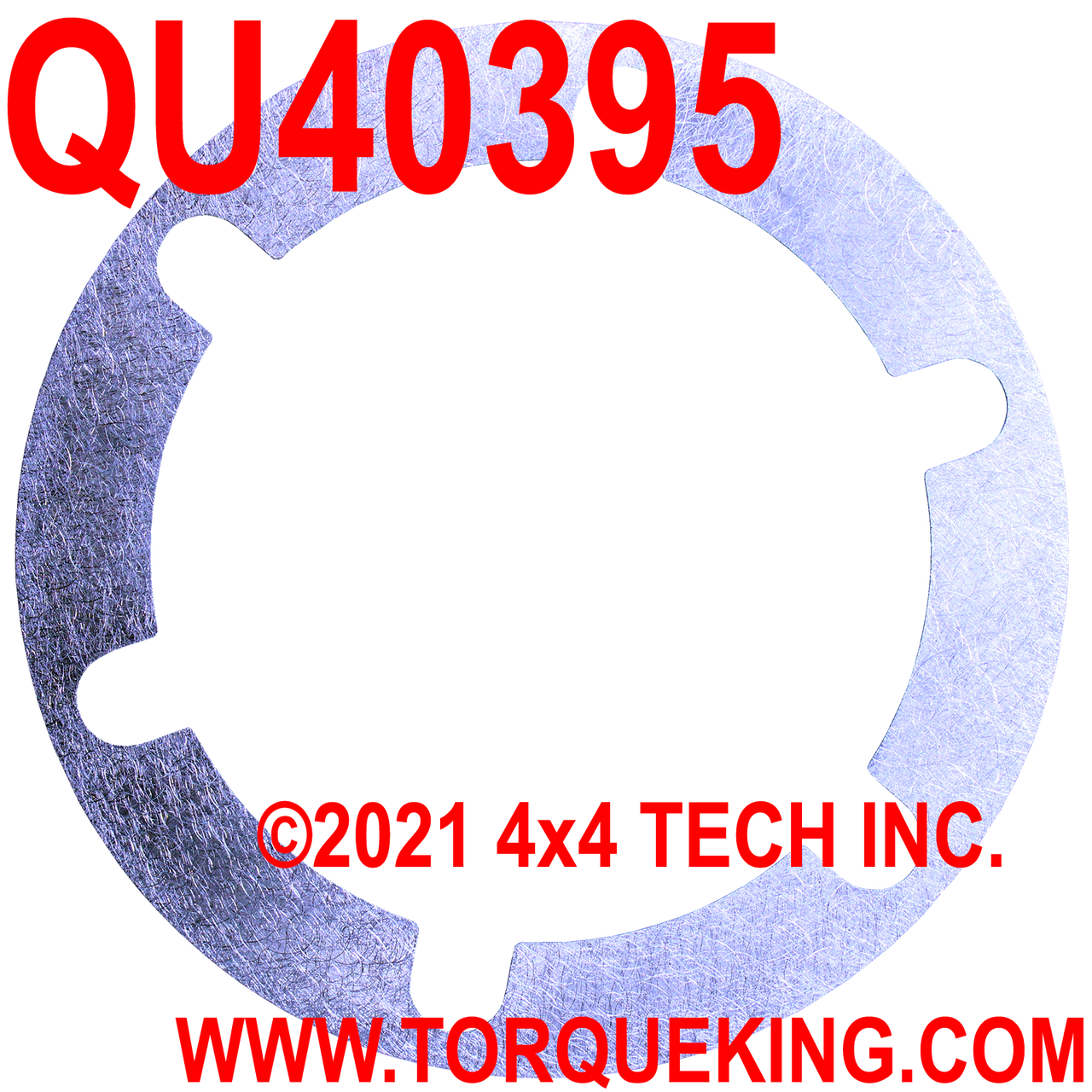 QU40395 Metal Hub Gasket for Spicer 6 Bolt External Mount Hublocks Torque King 4x4