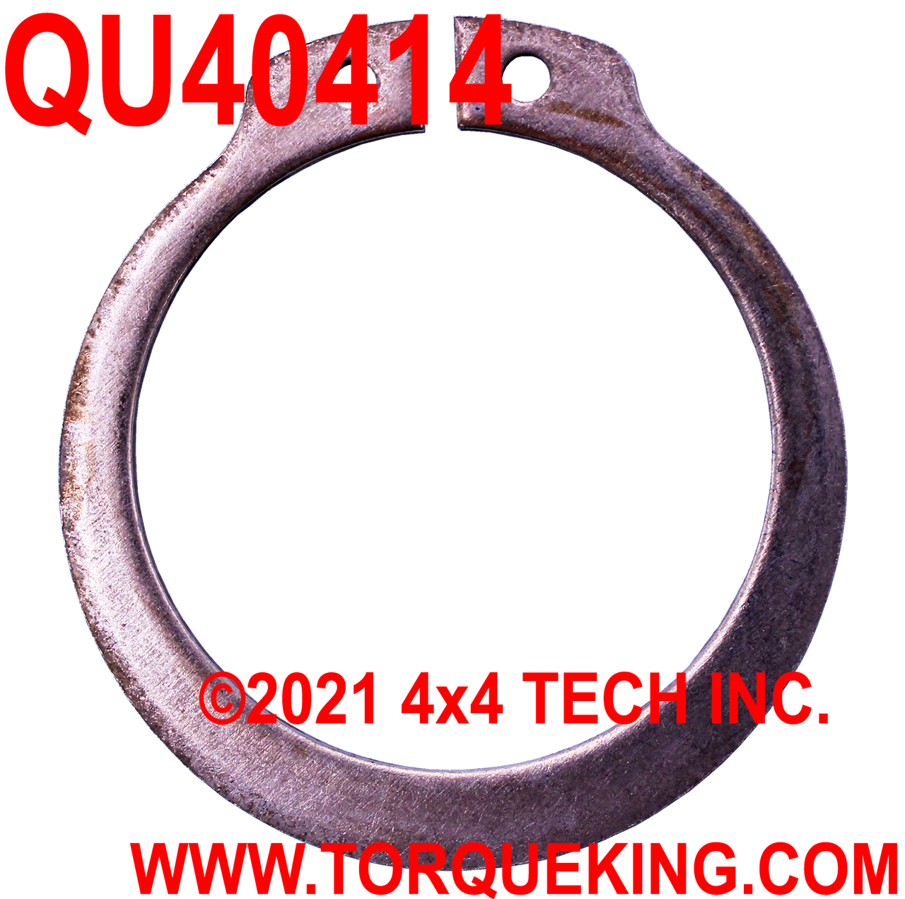 QU40414 Outer Axle Shaft Snap Ring for Ford Super Duty Front Axles Torque King 4x4