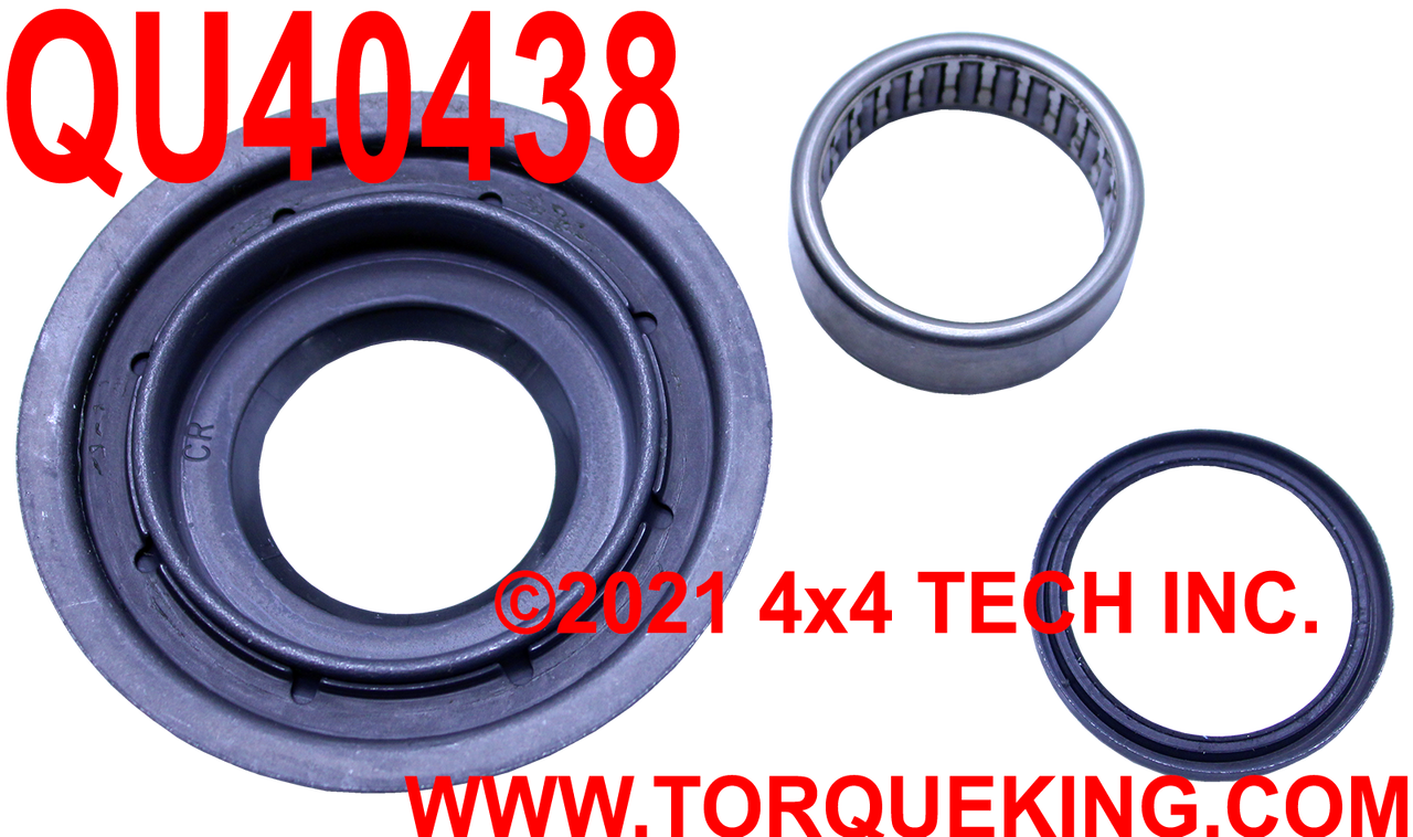 QU40438 Ford Dana 28IFS Front Axle Spindle Bearing & Seal Kit Torque King 4x4