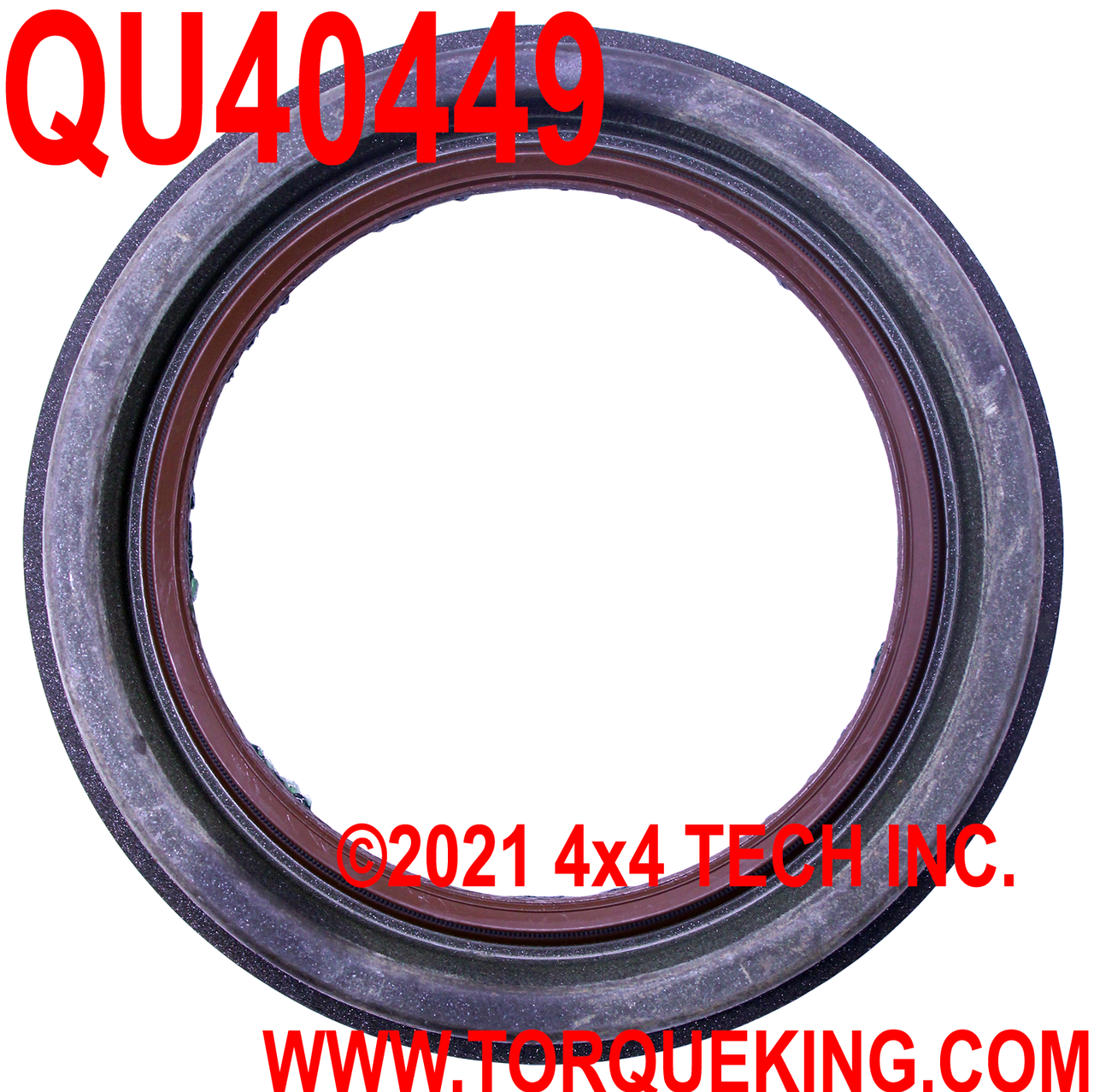 QU40449 Flanged Rear Wheel Seal for Dodge & Ford Dana 60, 70, 80 Axles Torque King 4x4