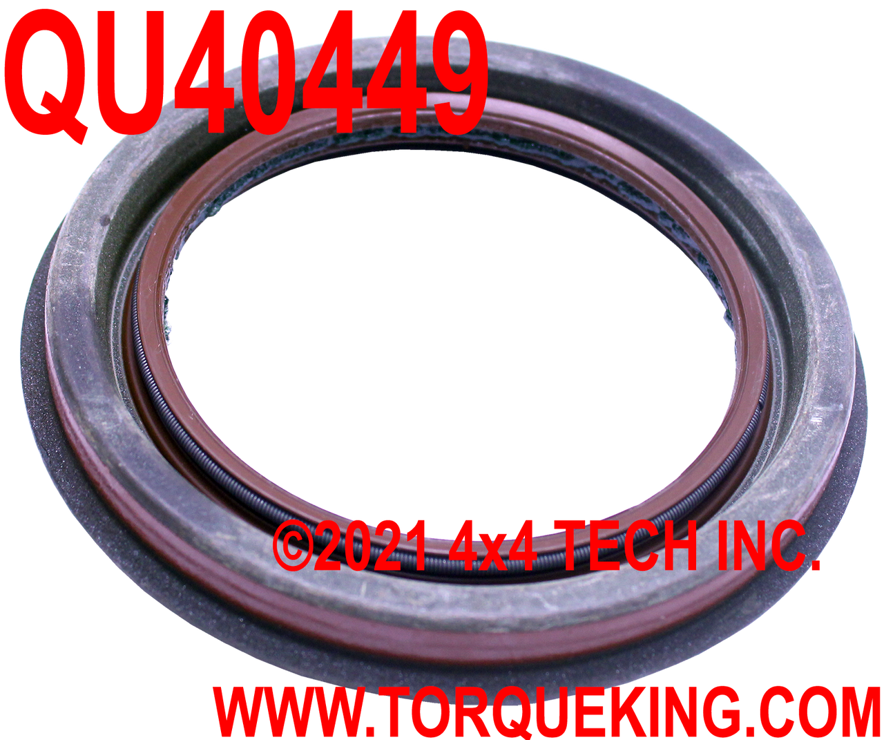 QU40449 Flanged Rear Wheel Seal for Dodge & Ford Dana 60, 70, 80 Axles Torque King 4x4