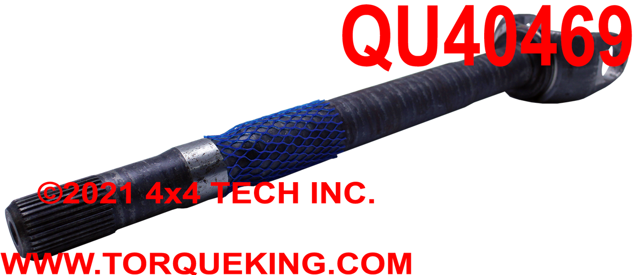 QU40469 2000-2002 Dodge Dana 60 Left Inner Axle Shaft Torque King 4x4