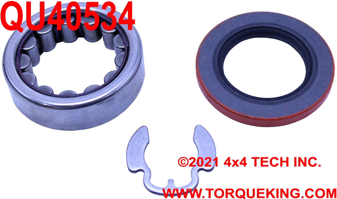 QU40534 Right Side Diff Output Bearing and Seal Kit for Ford Dana IFS Torque King 4x4