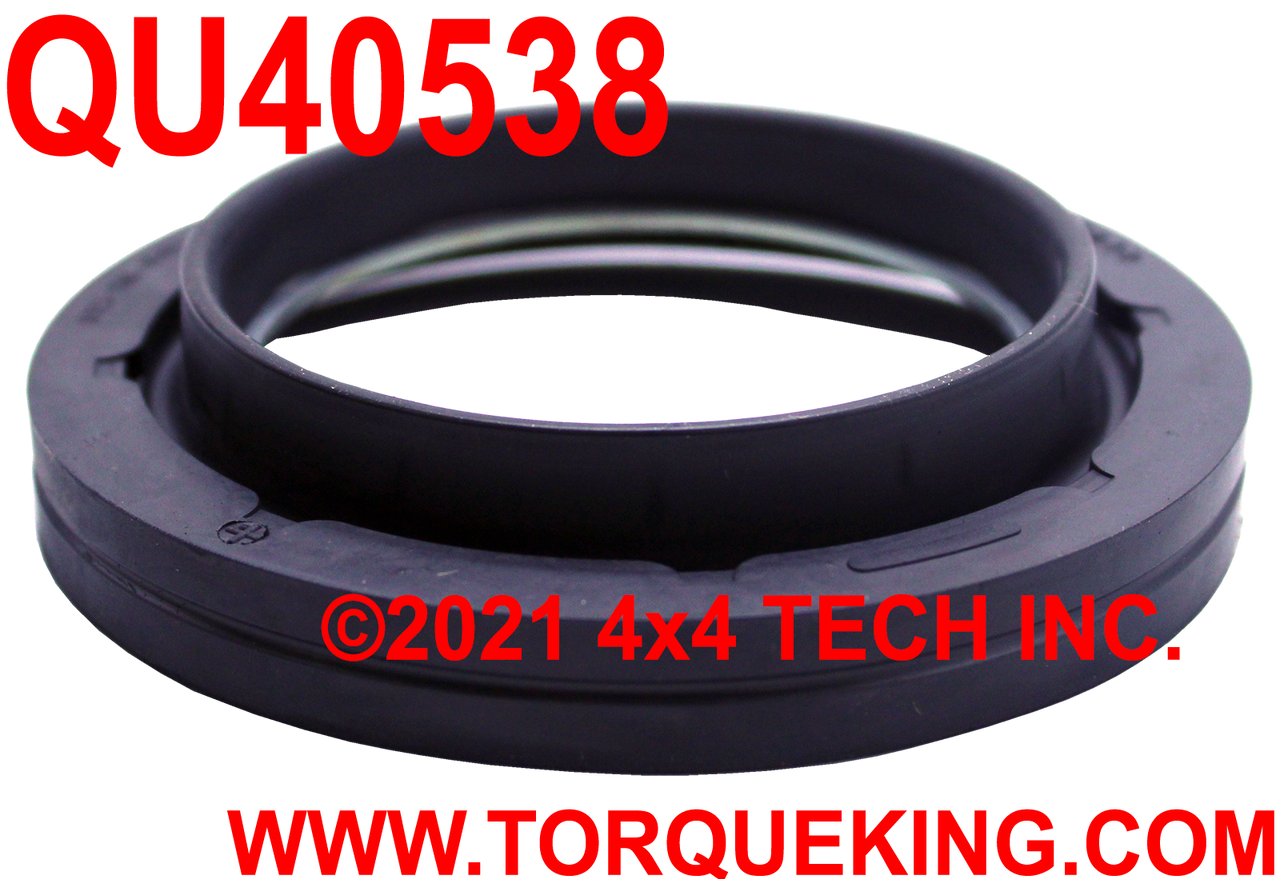 QU40538 Axle Shaft Dust Seal for Ford Super Duty & Chevy/GMC C4500, C5500 Torque King 4x4
