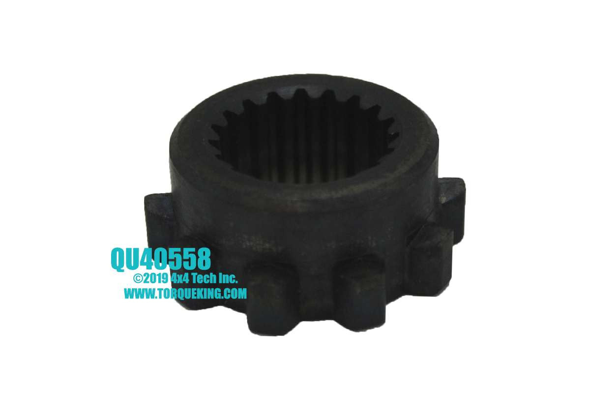 QU40558 10 Tooth Axle Shaft Gear for 2nd Design Spicer Plastic Dial Hubs Torque King 4x4