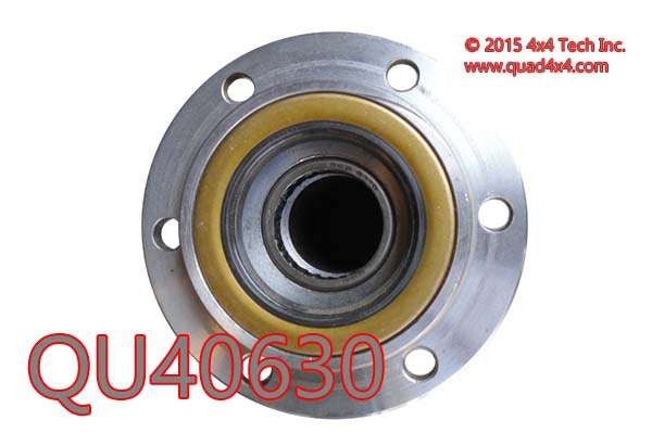 QU40630 Dana 44 BARE Front Spindle for Open Knuckle, Drum Brake Axles (REFERENCE ONLY) Torque King 4x4