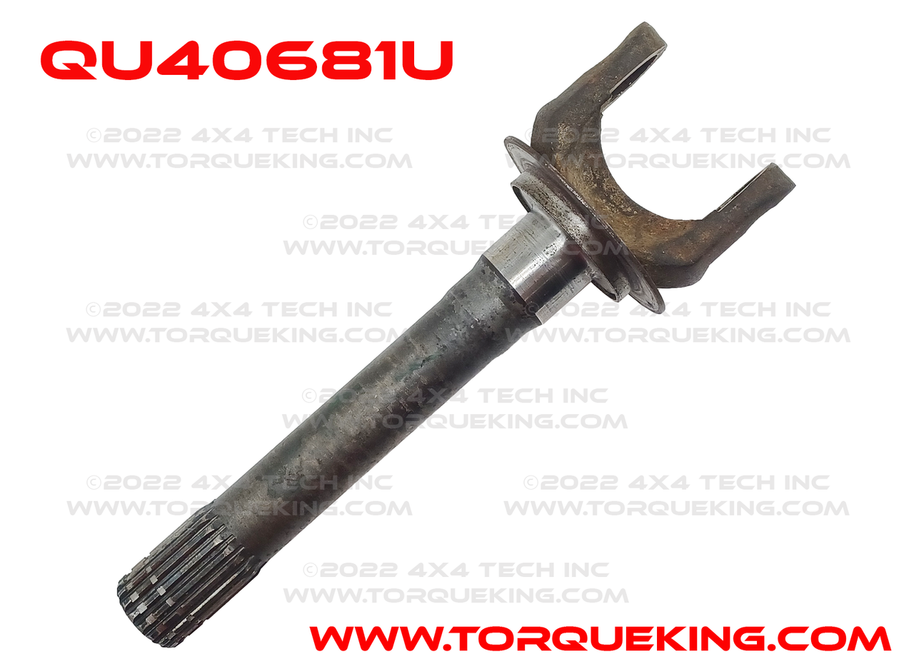 QU40681U Used Outer Axle Shaft for most 1974-91 Jeep Dana 44 Front Axles Torque King 4x4