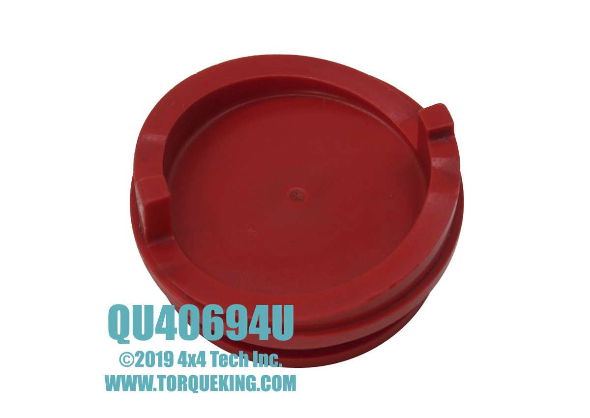 QU40694U Used Red Plastic Hub Dial for 1st Design Spicer Plastic Dial Hubs Torque King 4x4