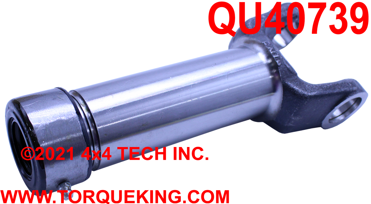 QU40739 Long 1310 Series 16 Spline Greaseable Slip Yoke Torque King 4x4