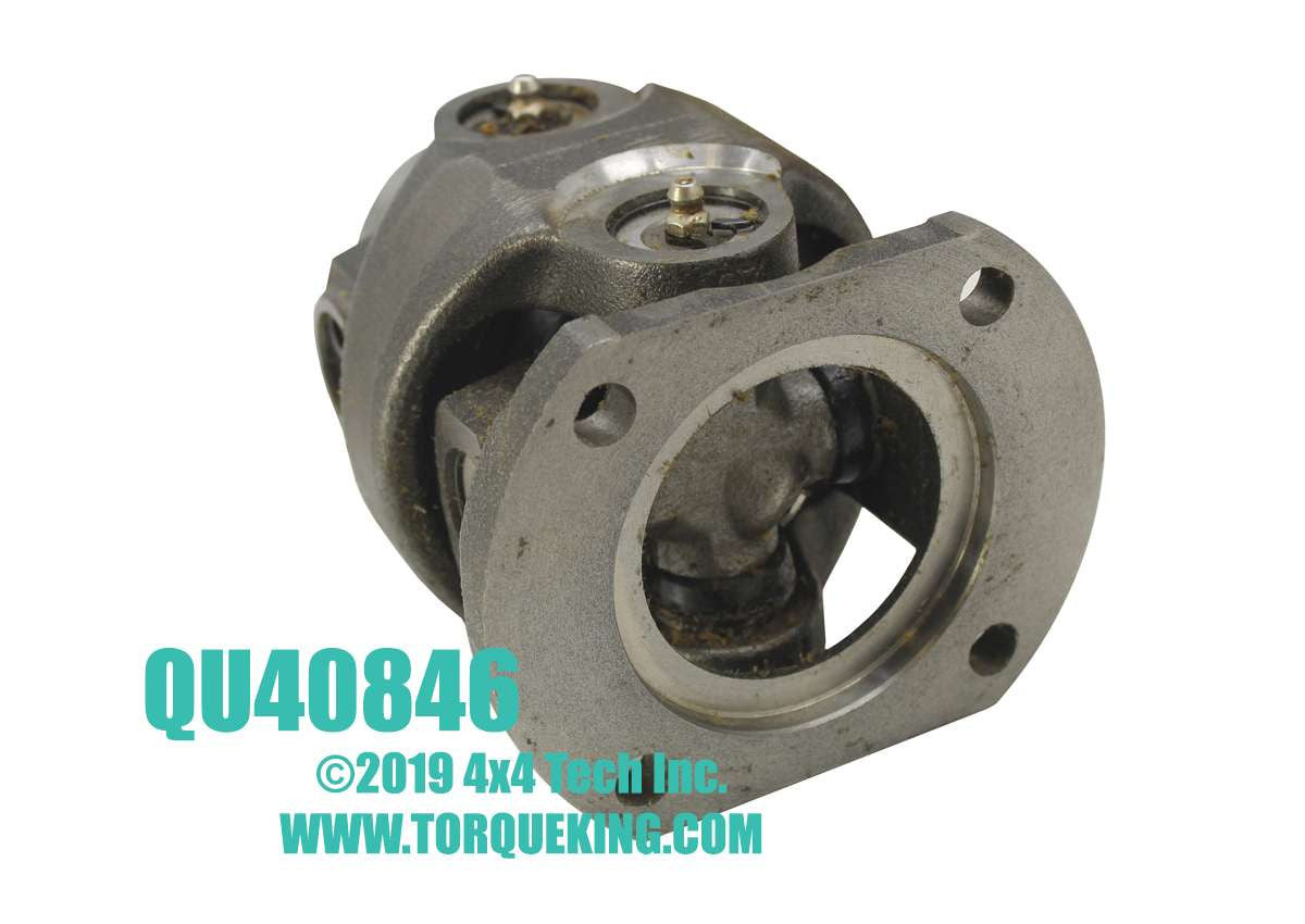 QU40846 1350 Series Greaseable Double Cardan CV Joint for Dodge Ram Torque King 4x4