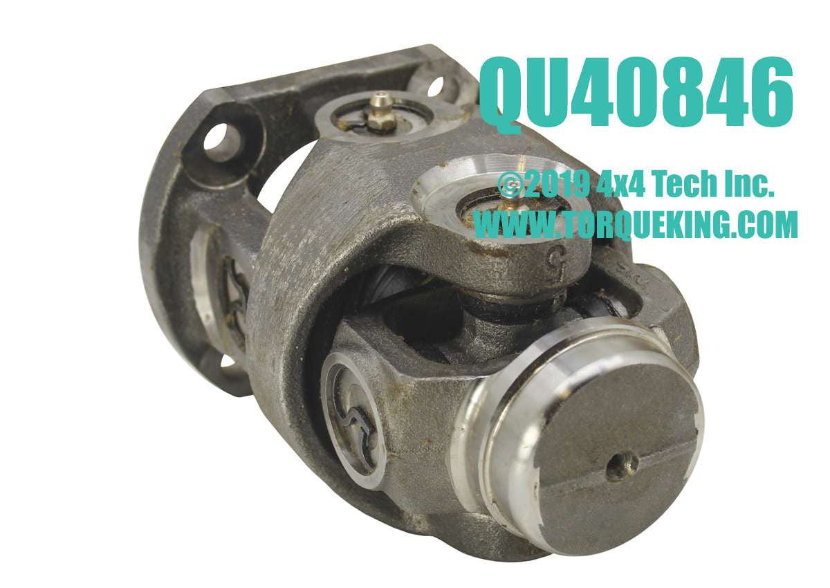QU40846 1350 Series Greaseable Double Cardan CV Joint for Dodge Ram Torque King 4x4