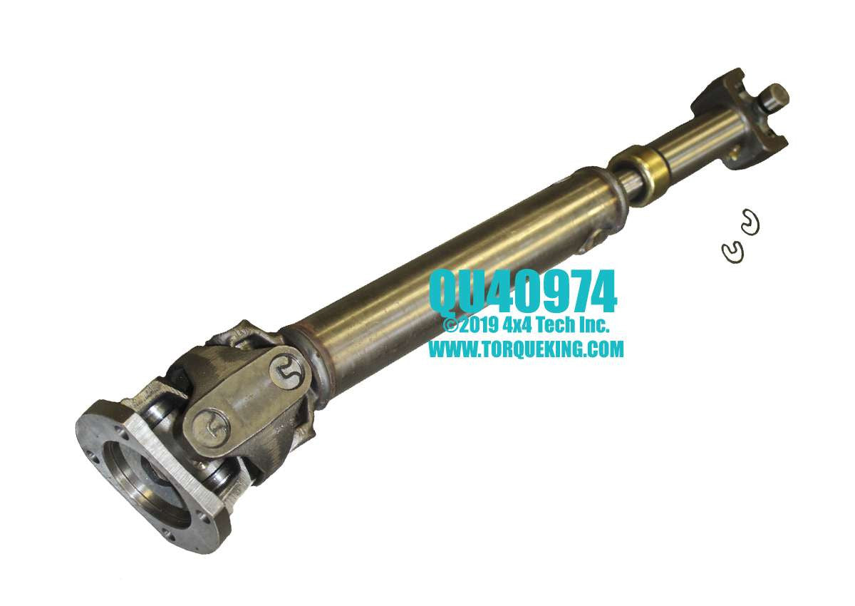 QU40974 Front CV Driveshaft 1999.5-2002 Ram 2500, Ram 3500 V8, 5 Spd Torque King 4x4