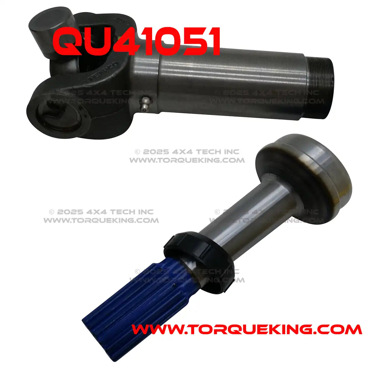 QU41051 Unfinished Non-Greaseable Ford Front CV Shaft Assembly Torque King 4x4