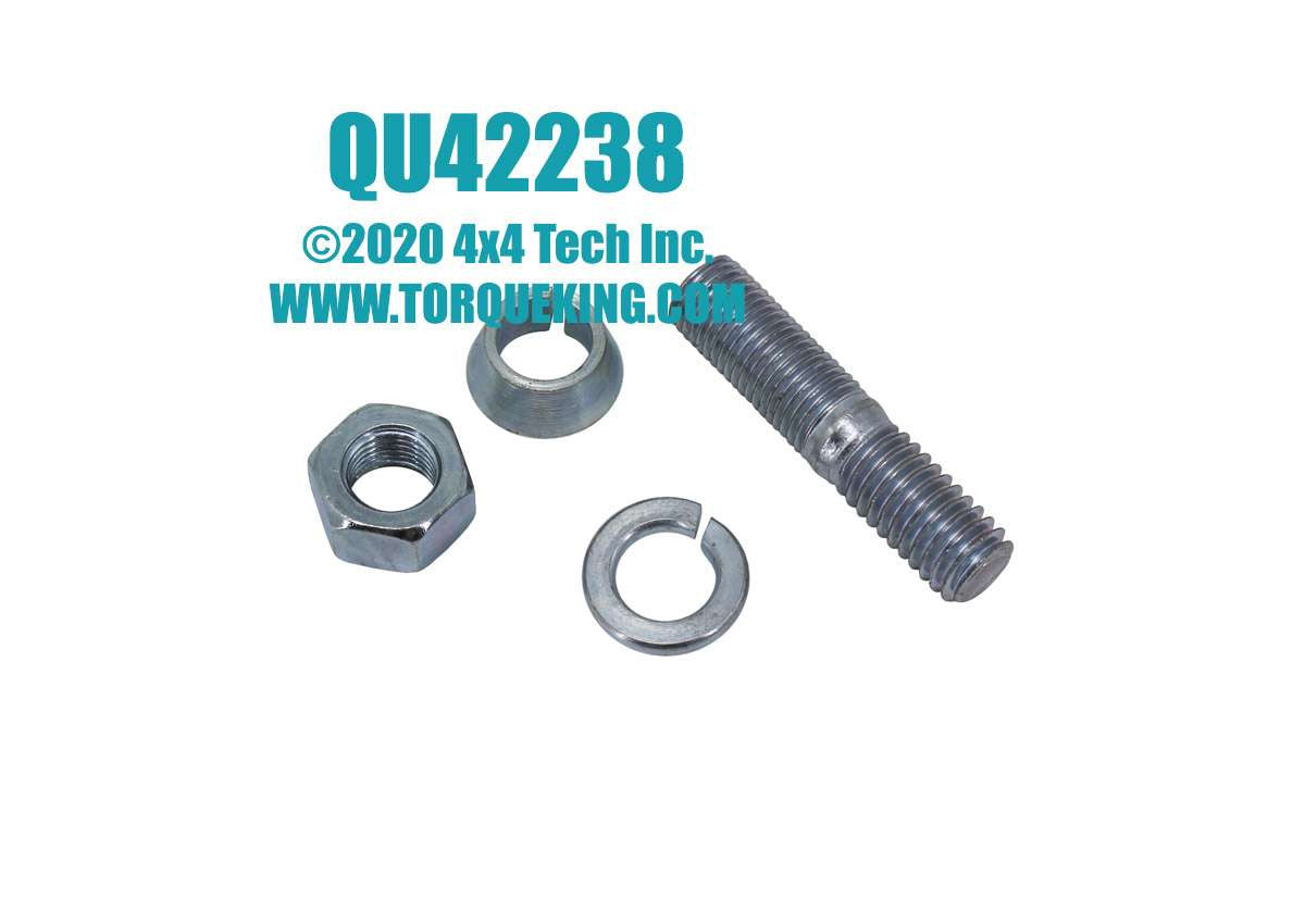 QU42238 7/16" X 2" Rear Axle Stud & Cone Kit for Dana 60 & 70 Full Float Axles Torque King 4x4