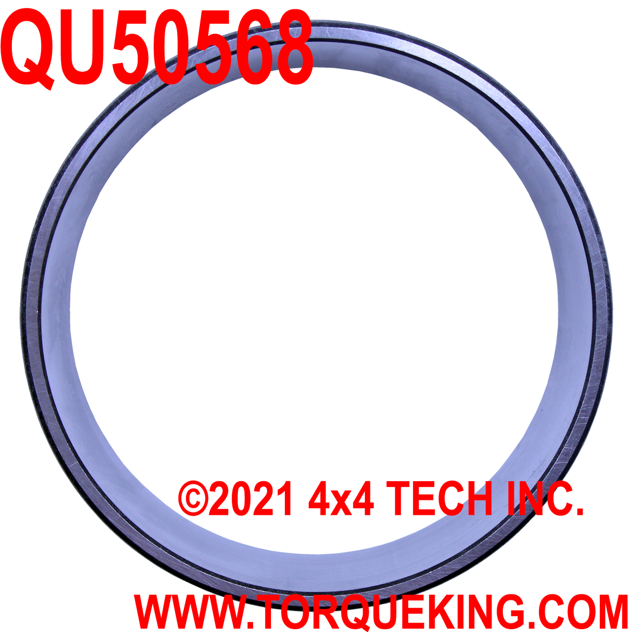 QU50568 TimkenÂ® Tapered Inner Wheel Bearing Cup Torque King 4x4