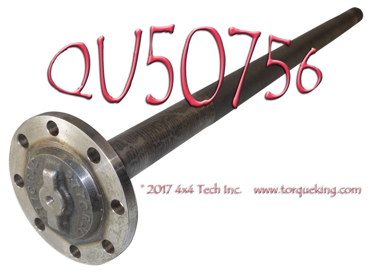 QU50756 36.81" SRW Axle Shaft for Ram 2500 & 3500 AAM 1150 Rear Axles Torque King 4x4
