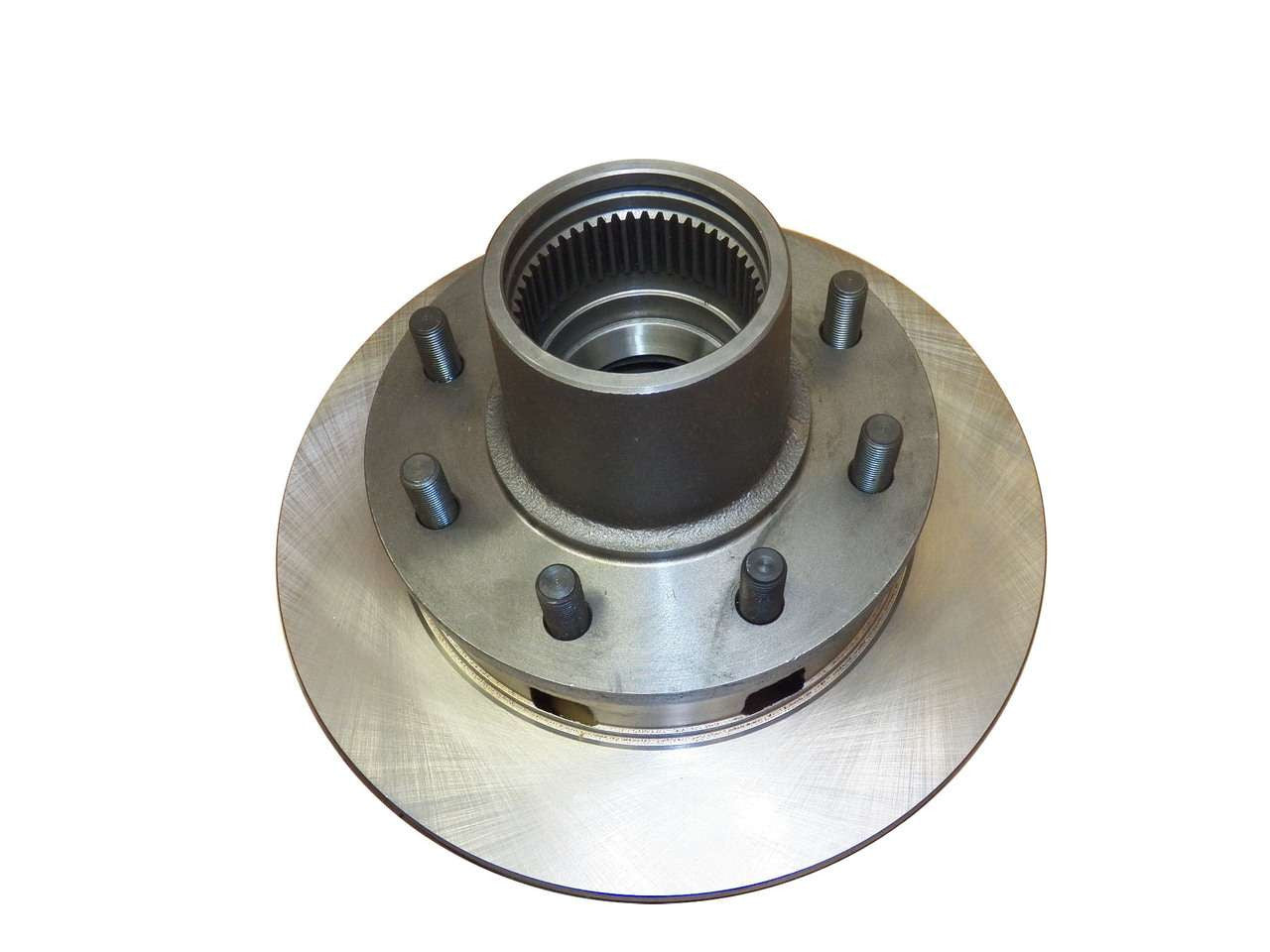 QU50834 1977.5-1991 3/4 Ton Hub and Rotor for GM or Jeep Torque King 4x4