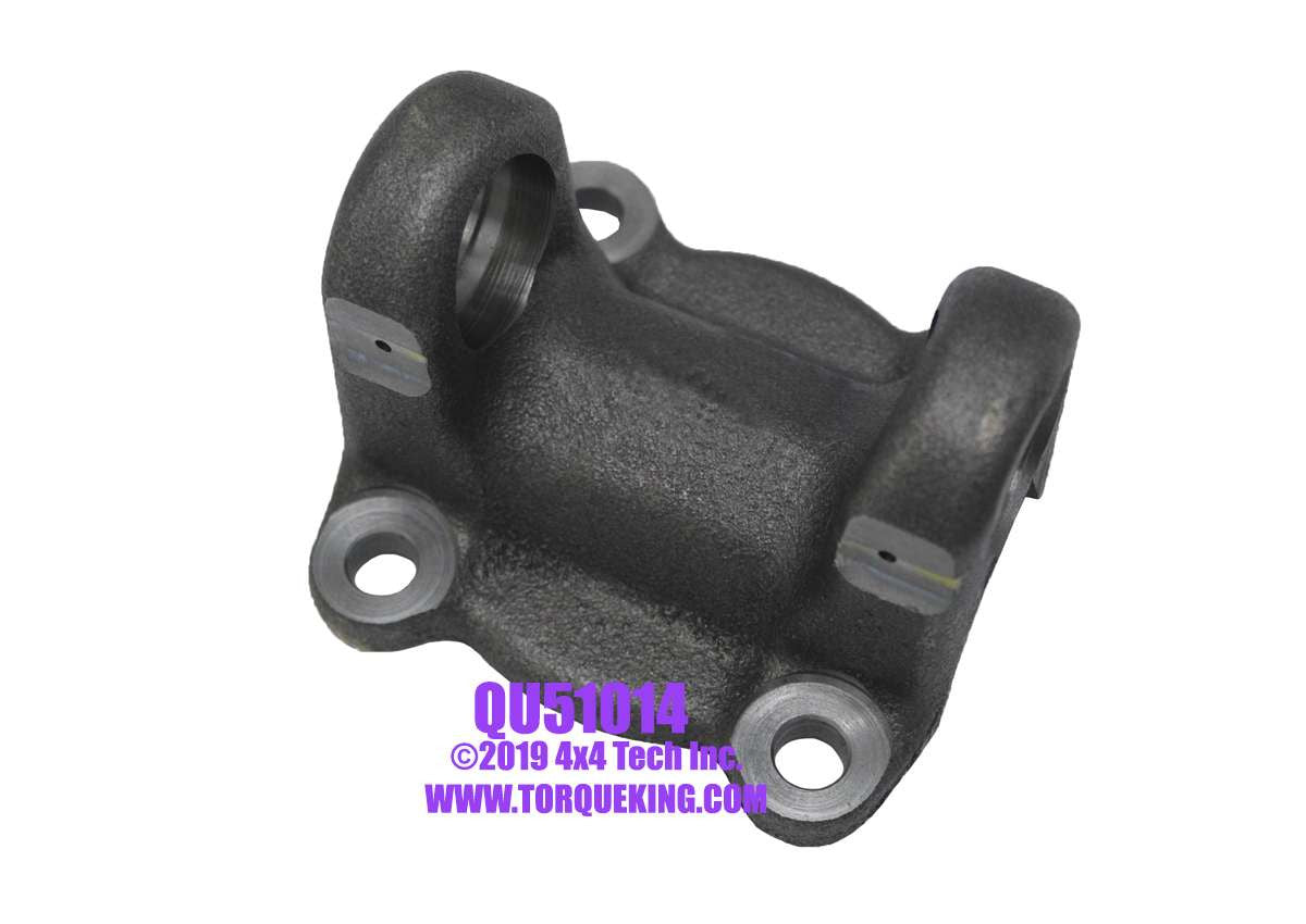 QU51014 1485 Series Flat Face Rear Driveshaft Flange Yoke, Manual Torque King 4x4