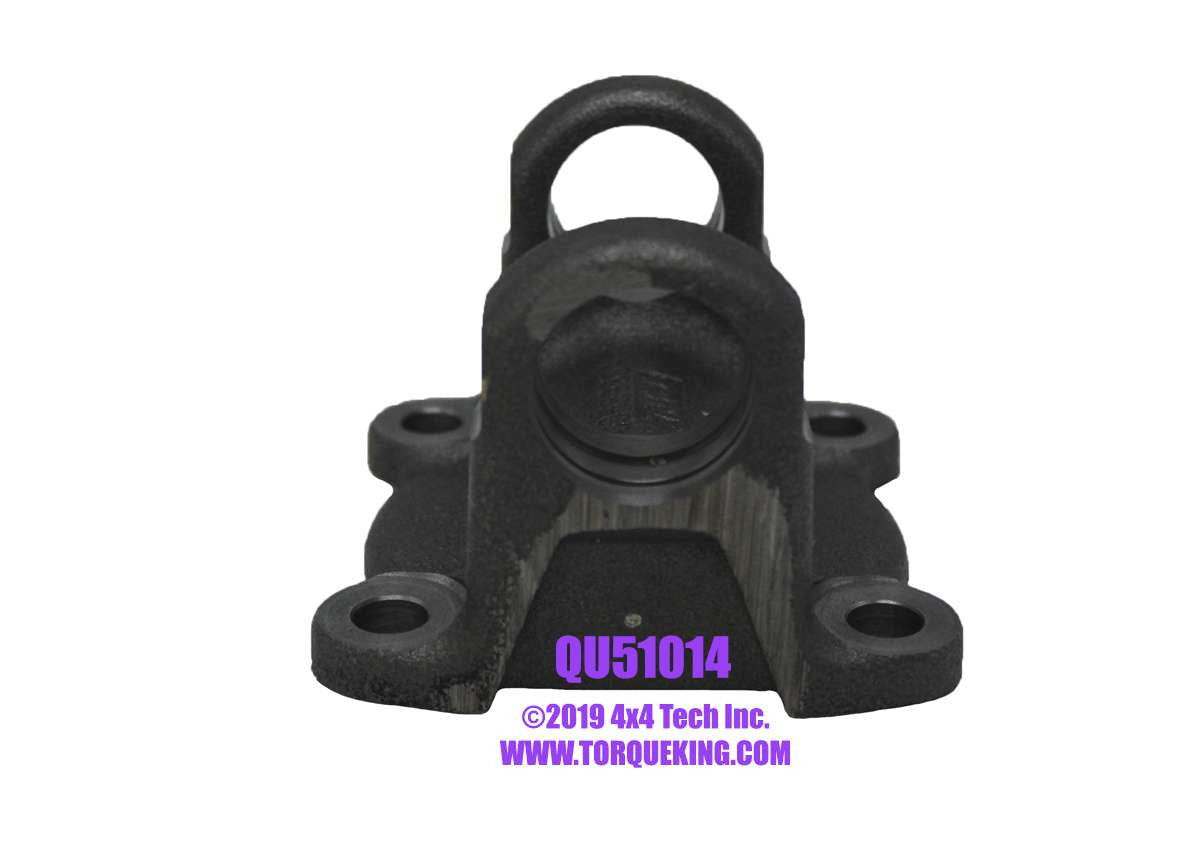 QU51014 1485 Series Flat Face Rear Driveshaft Flange Yoke, Manual Torque King 4x4