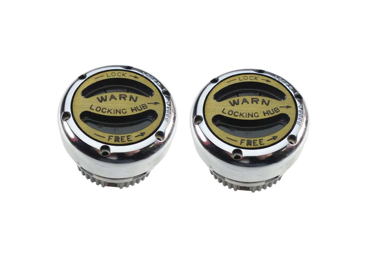 QU51181 Warn 20990 Premium Hub Set for Dana 30, Dana 44, GM 10 Bolt Torque King 4x4